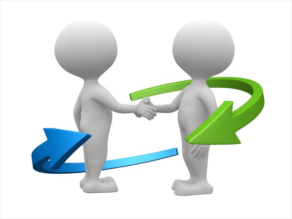 Взаимодействие человечки