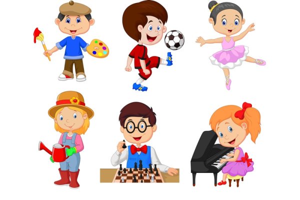 Рисунки про хобби и увлечения