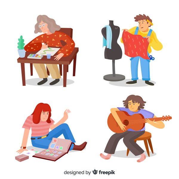 Хобби иллюстрация