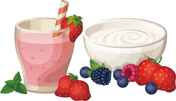 Йогурт вектор