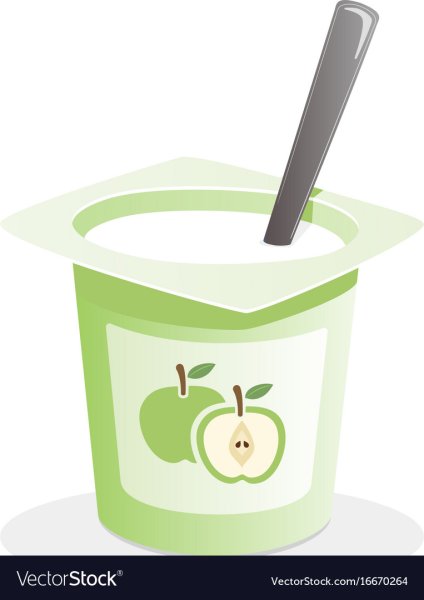 Йогурт иллюстрация