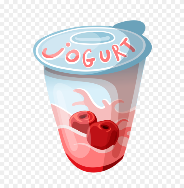 Йогурт мультяшный