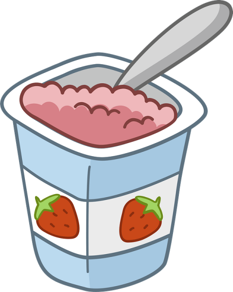 Йогурт для срисовки милое