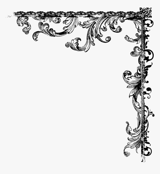 Узорные уголки для текста