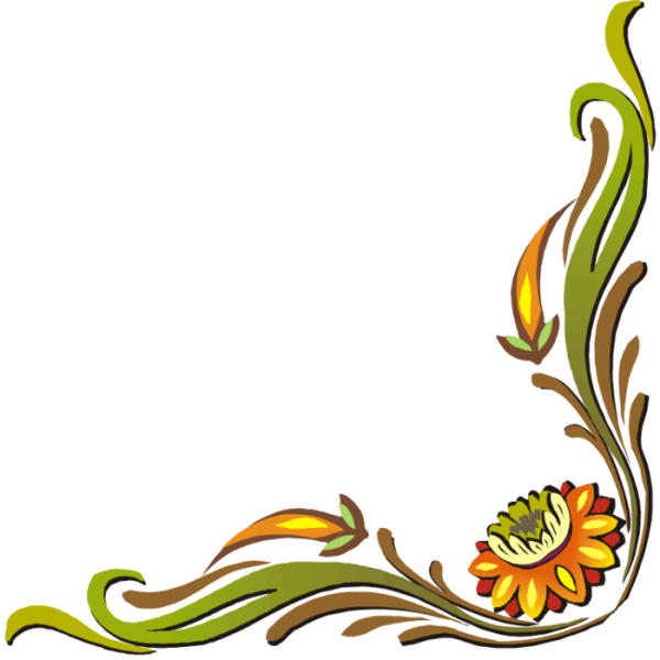 Орнамент уголок