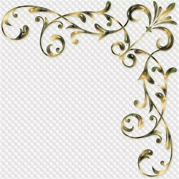 Рамочка уголок