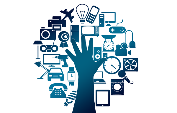 Информационные технологии на белом фоне