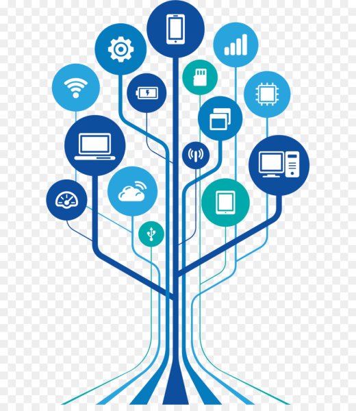 Информационные технологии на белом фоне