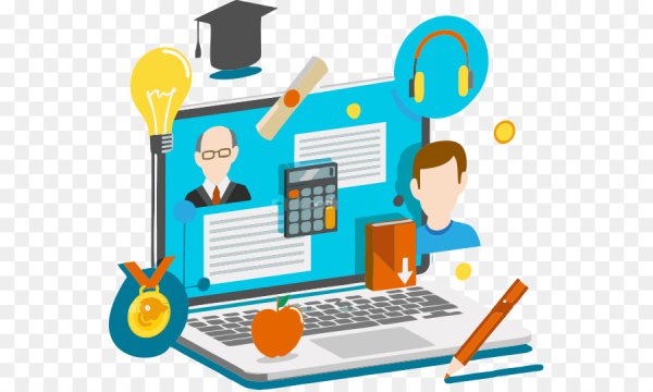 Дистанционные технологии на прозрачном фоне