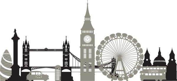 Силуэт Лондона