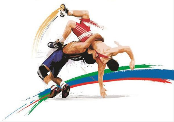 Греко Римская борьба фон