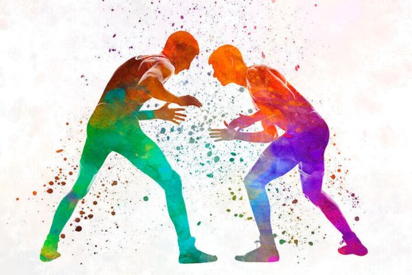 Греко Римская борьба вектор