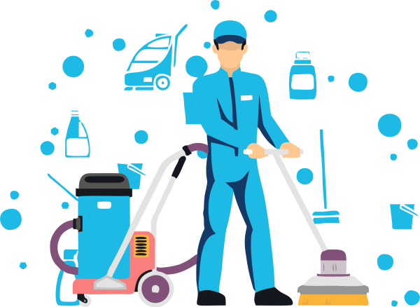 Клининг иллюстрации