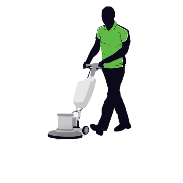 Парень уборщик