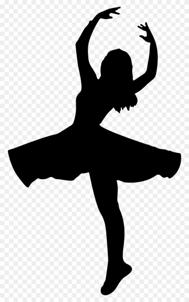 Балерина танцовщица вектор