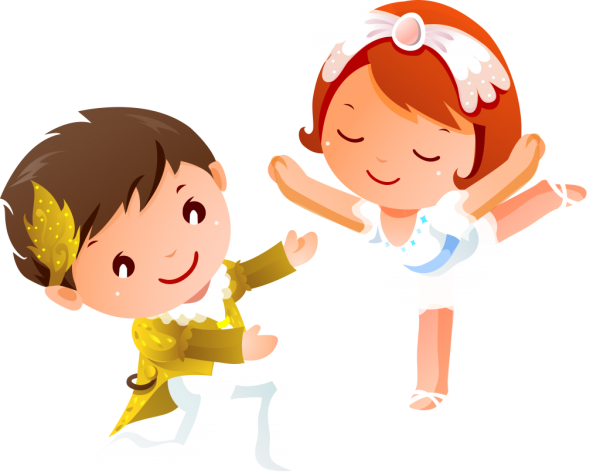 Дети на прозрачном фоне