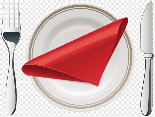 Тарелка вилка нож