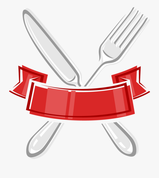 Логотип вилка и нож