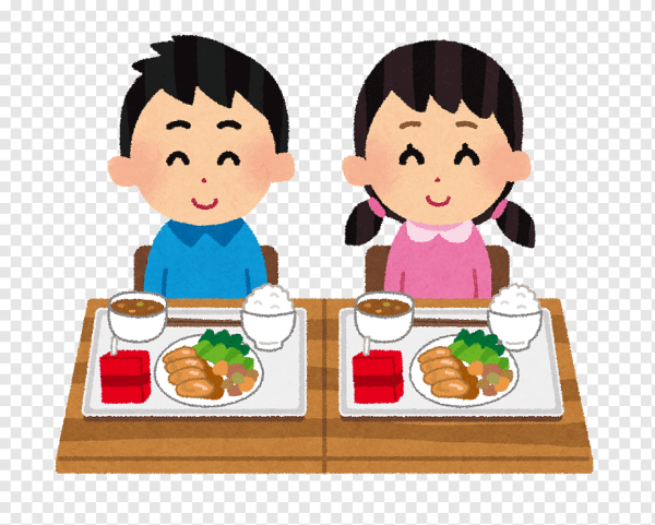 Обед мультяшный