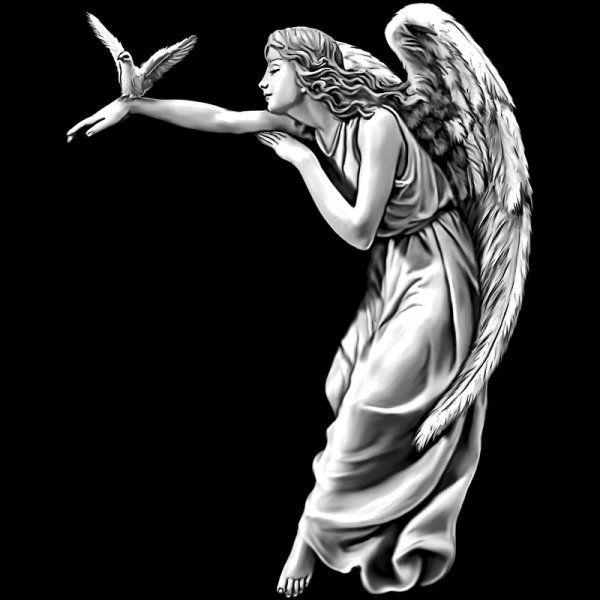 Ангел на памятник