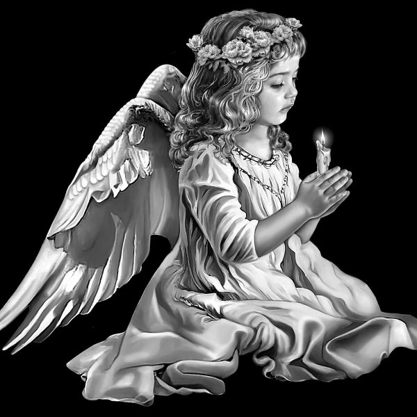 Ангел молится