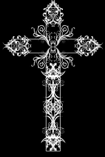 Крест на памятник гравировка