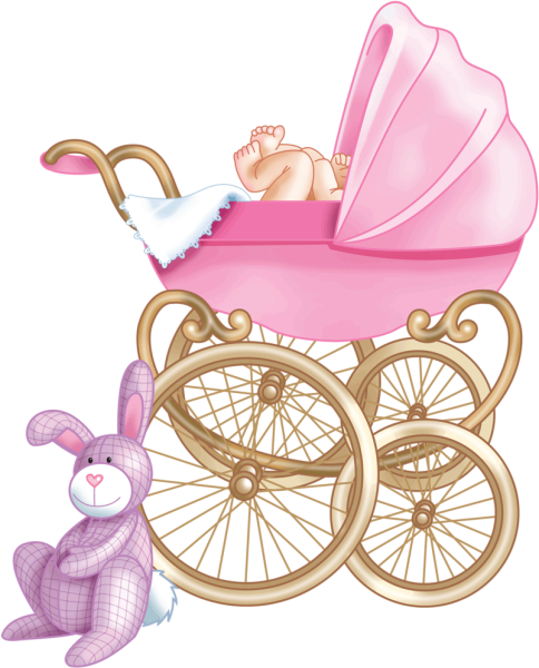 Коляска нарисованная