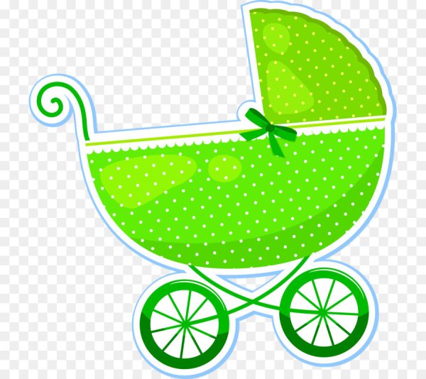 Детская коляска мультяшная