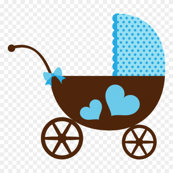 Коляска нарисованная