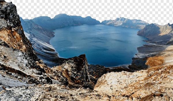 Силуэт озера Байкал