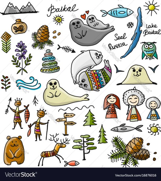 Эмблема Байкала в картинках