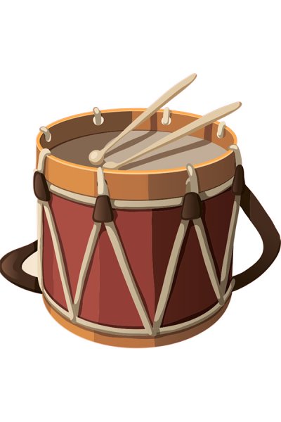 Барабан мультяшный