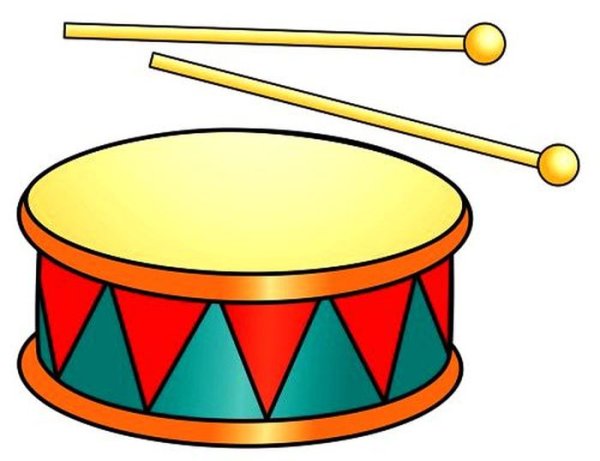 Барабан рисунок