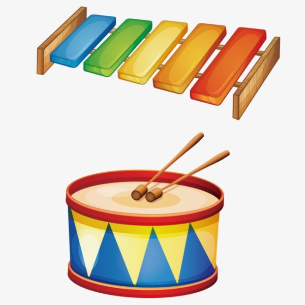 Барабан картинка для детей