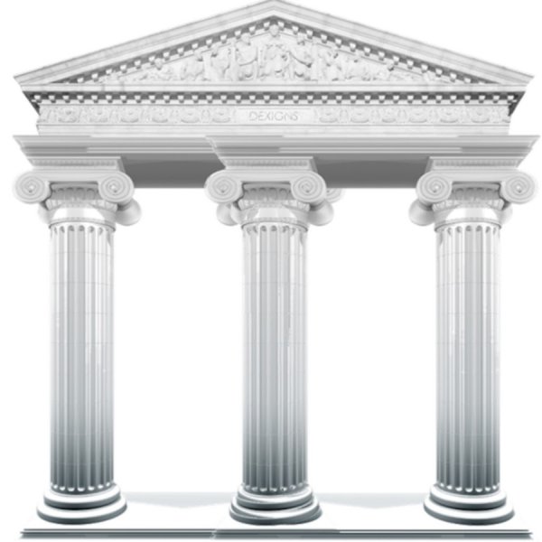 Колоннада вектор