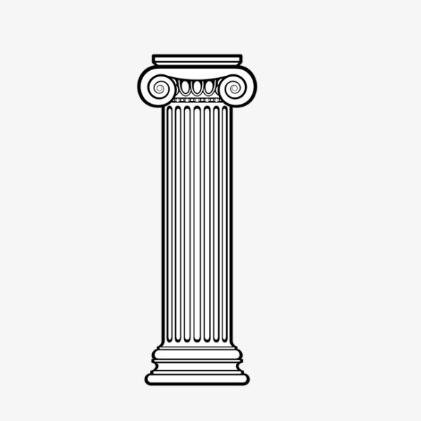 Ионическая Римская колонна