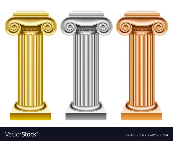 Колонны древней Греции вектор