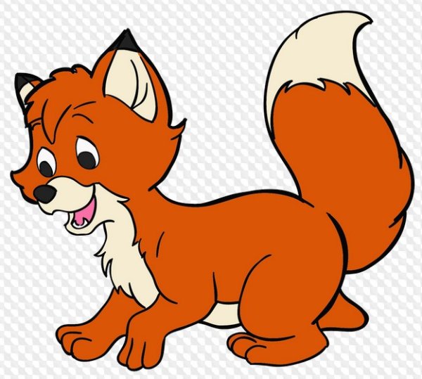 Лисята мультяшные