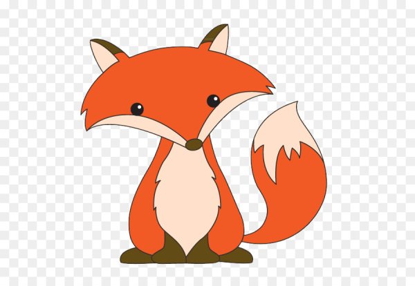 Лиса мультяшная