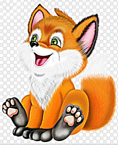 Лисичка для детей