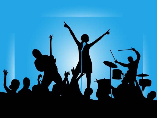 Нарисовать концерт