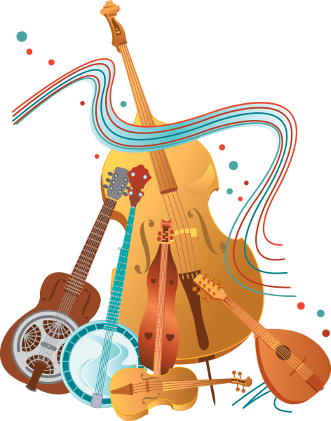 Иллюстрации музыкальных инструментов