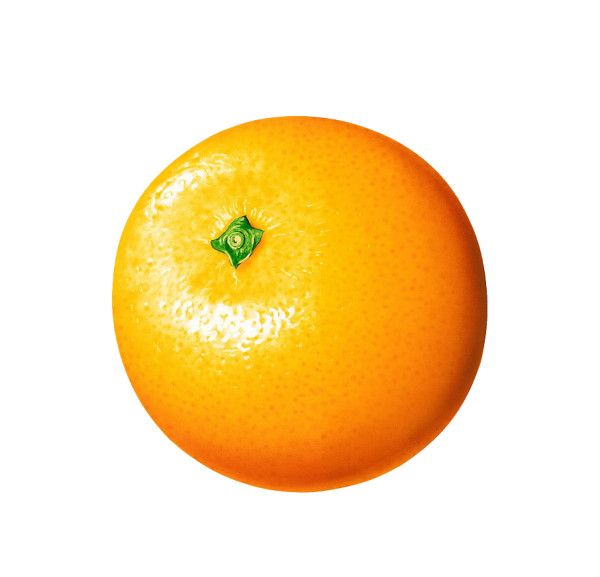 Мандарин без фона