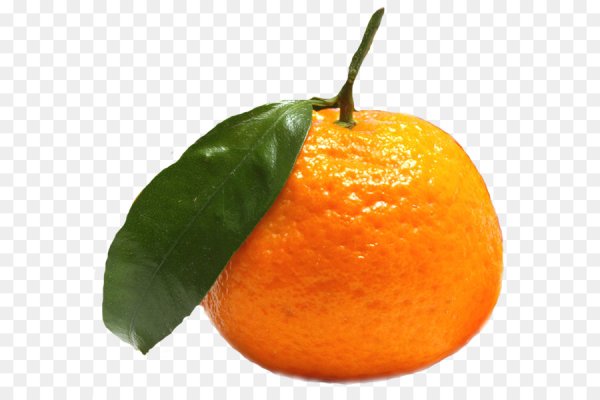 Мандарин без фона