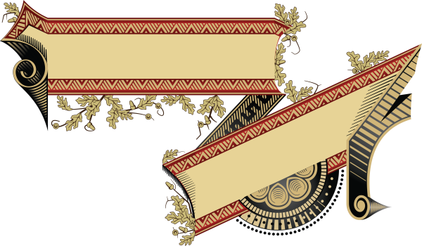 Старинные виньетки