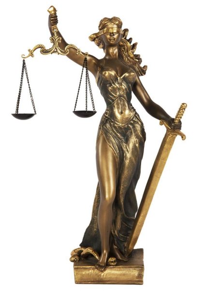 Фемида богиня правосудия скульптура