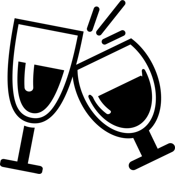 Векторный бокал