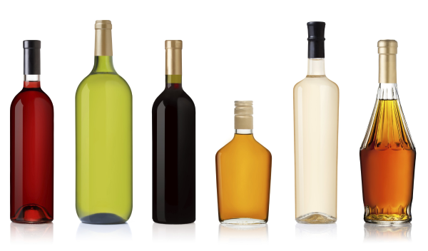 Бутылка алкоголя