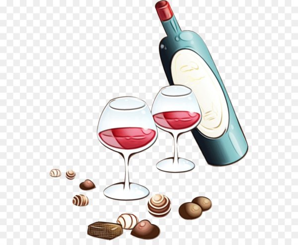 Вино мультяшный