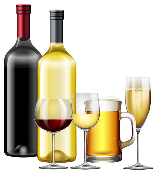 Спиртные напитки вектор